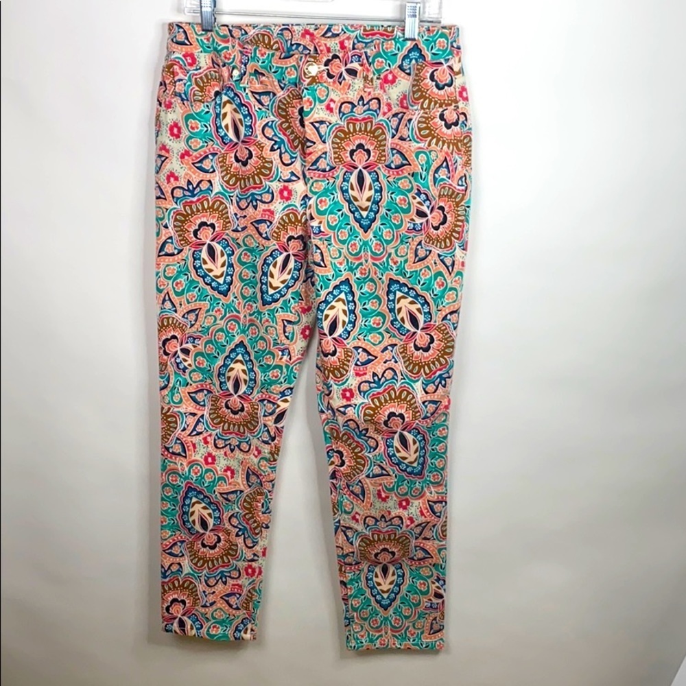 The So Slimming Girlfriend Ankle Pant Printed